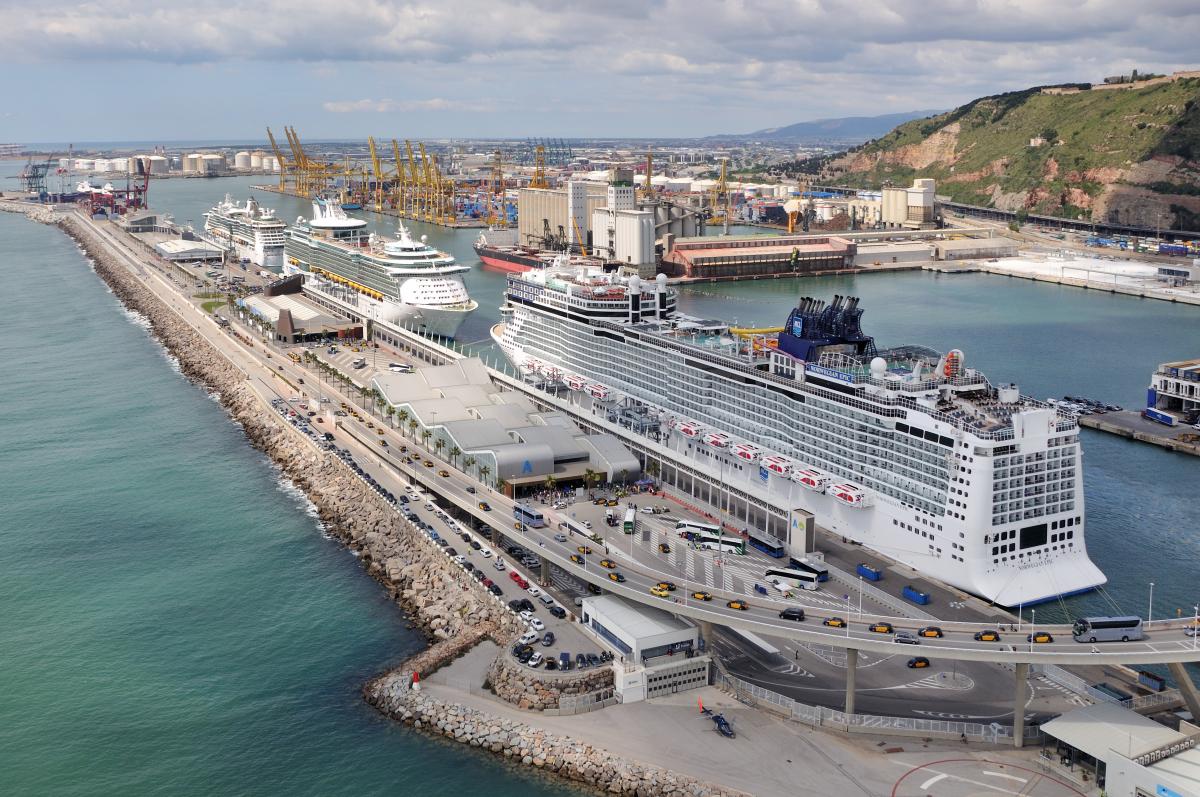 barcelona port cruise