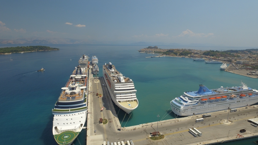 corfu cruise terminal